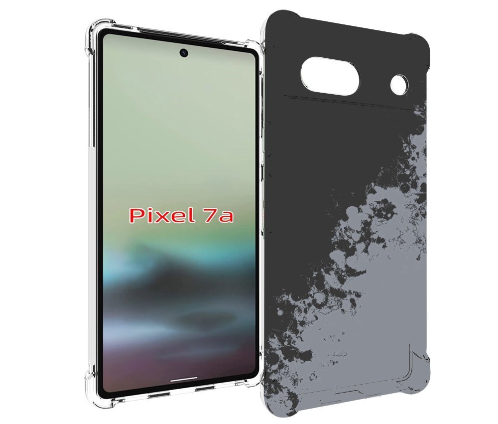 

Чехол MyPads серый-эстетичный для Google Pixel 7A, Tocco