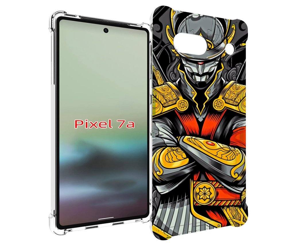 

Чехол MyPads самурай для Google Pixel 7A, Tocco