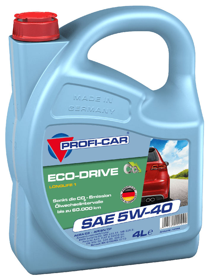 Моторное масло Profi-car PROF ECO-DRIVE LONGLIFE I 5W40 API SN/CF ACEA A3/B4 C3 4л