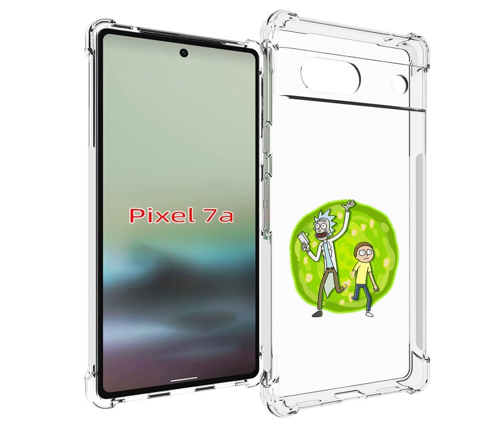 

Чехол MyPads рик-и-морти-в-кружке для Google Pixel 7A, Tocco