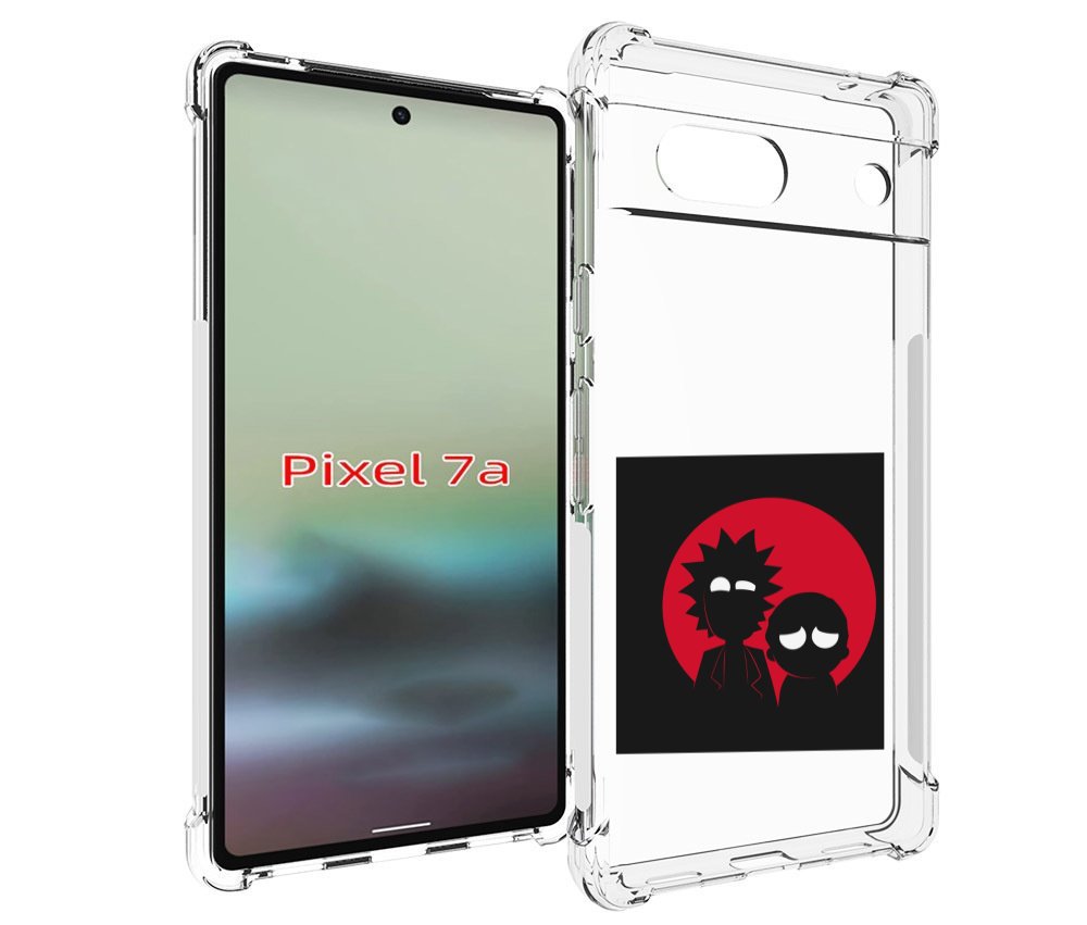 

Чехол MyPads рик и морти в тени для Google Pixel 7A, Tocco