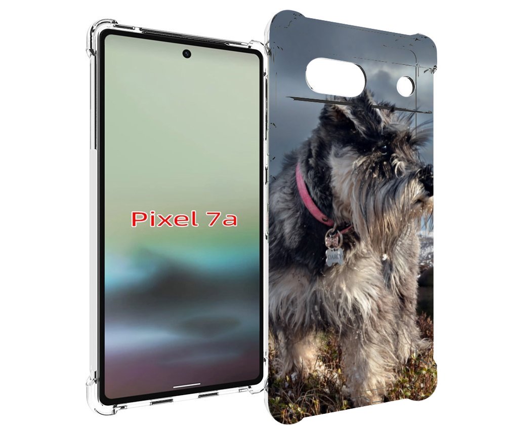 

Чехол MyPads ризеншнауцер 2 для Google Pixel 7A, Tocco