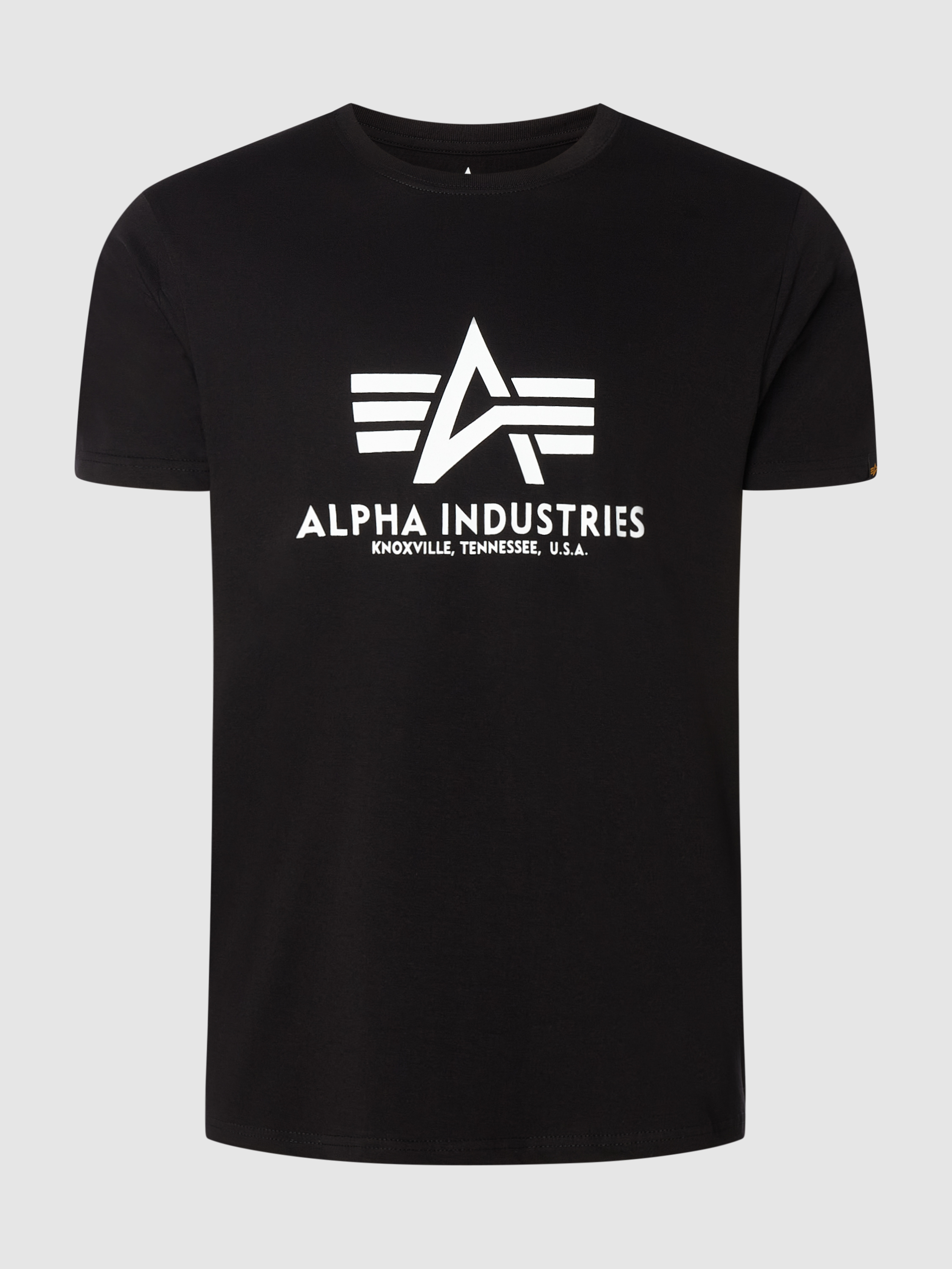 Футболка мужская Alpha Industries 1740930 черная 2XL доставка из-за рубежа