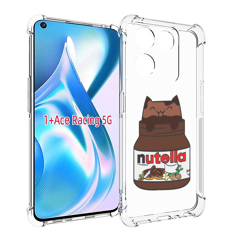 

Чехол MyPads кошечка-в-нутелле для OnePlus Ace Racing, Прозрачный, Tocco
