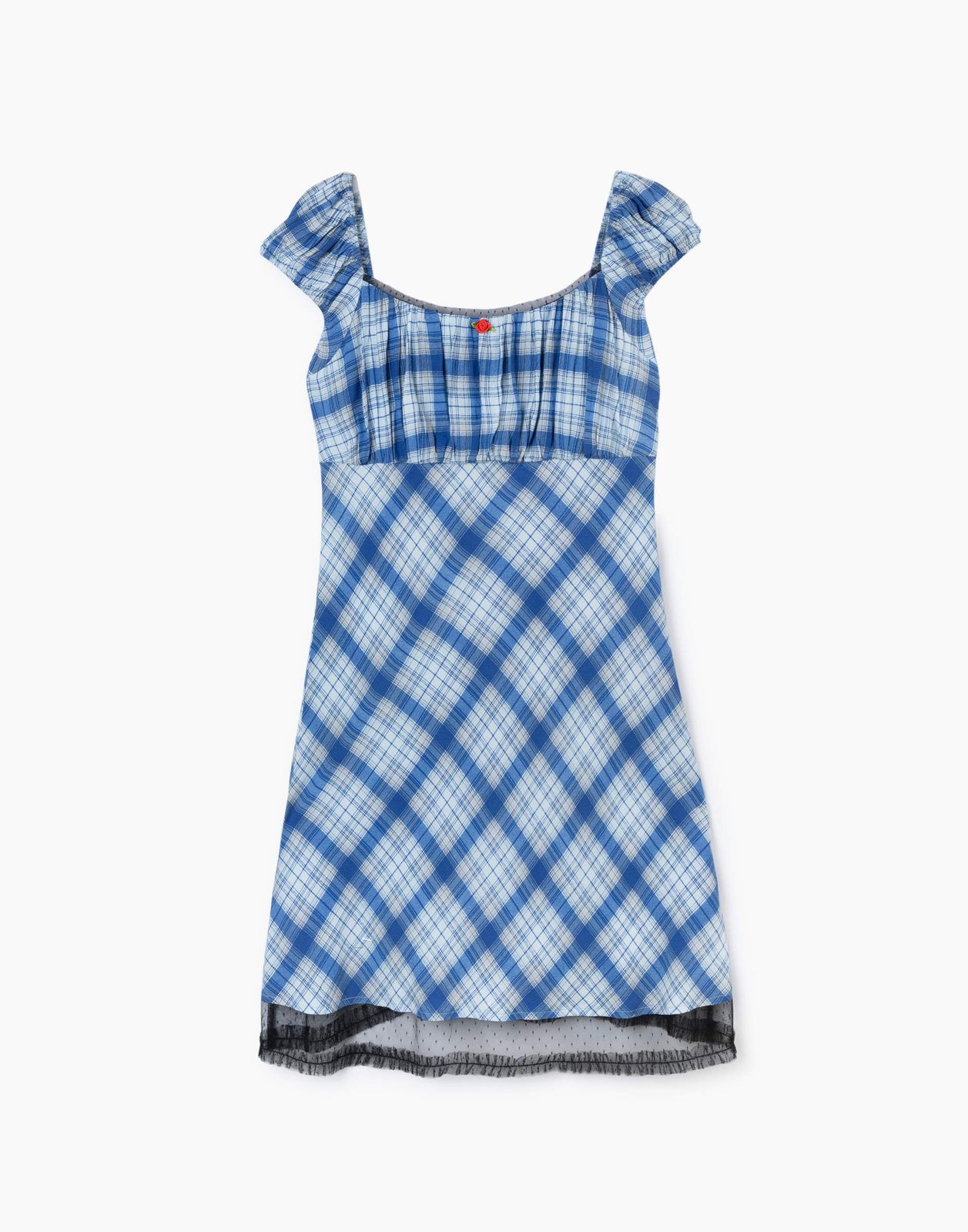 Платье для девочки Gloria Jeans GDR029071 синий/разноцветный 10-12л/152 рюкзак bruno visconti синий белая черешня с сумкой арт 12 002 136 02 к