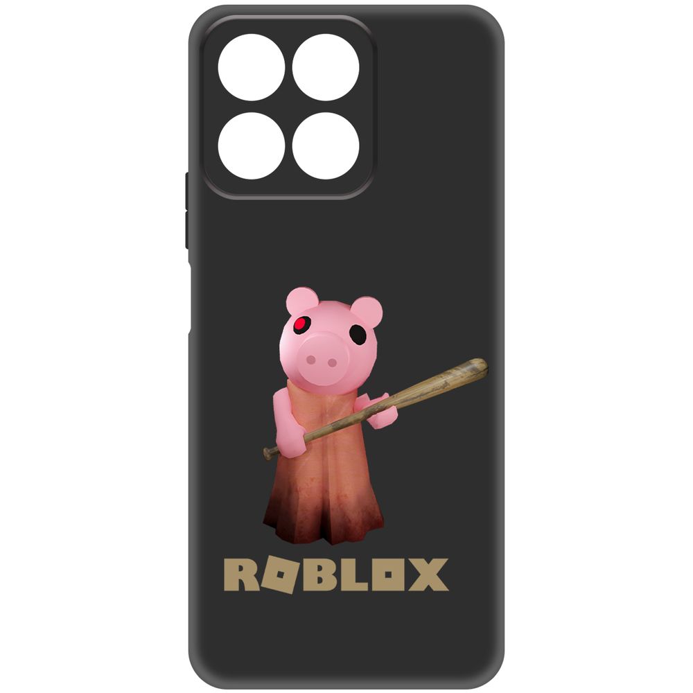 

Чехол-накладка Krutoff Soft Case Roblox-Пигги для Honor X7c черный