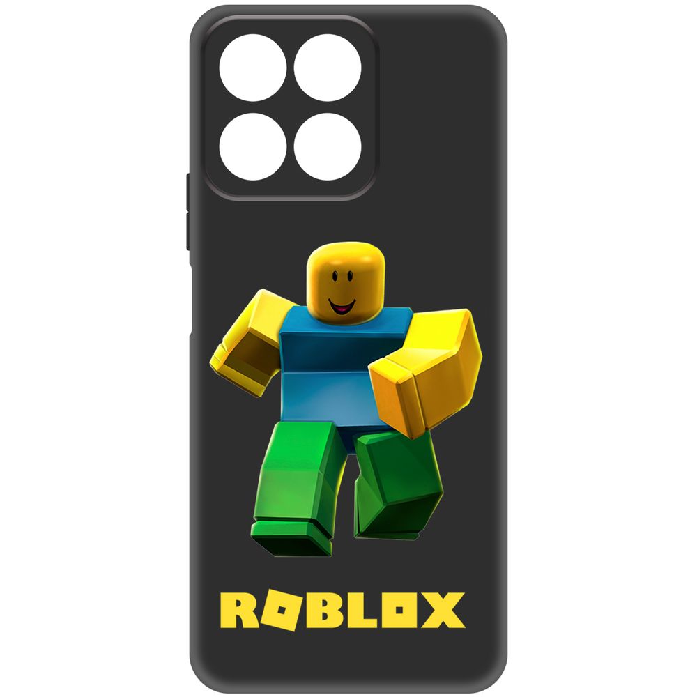 

Чехол-накладка Krutoff Soft Case Roblox-Классический Нуб для Honor X7c черный