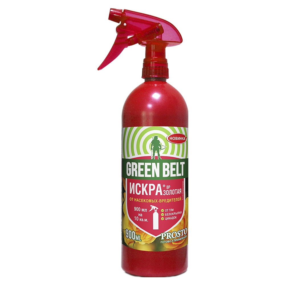 Спрей от насекомых Green Belt Искра Золотая Prosto XXX-932000818 900 мл