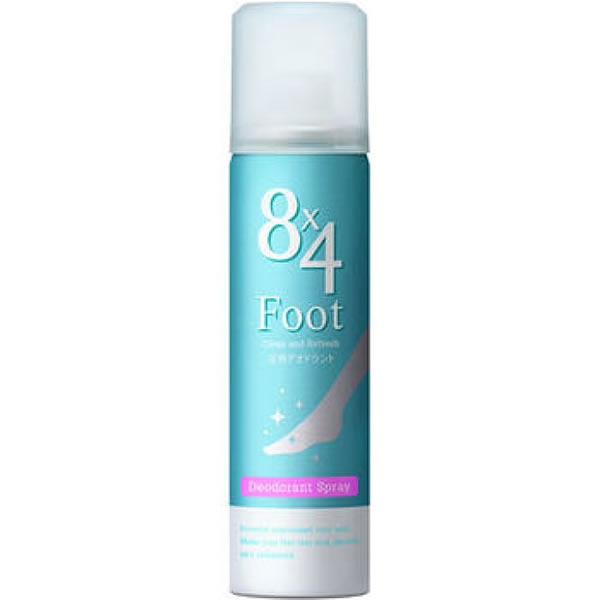 Kao 8x4 foot spray clean refresh дезодорант-антиперспирант спрей для ног, 45 гр cl cosmetic cl дезодорант спрей антиперспирант кристалл 75