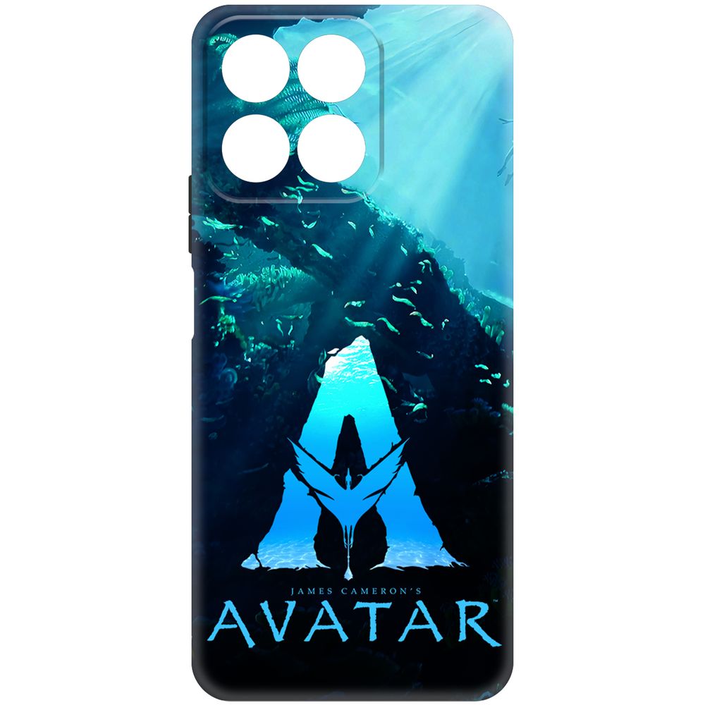 

Чехол-накладка Krutoff Soft Case Аватар - Цветное лого для Honor X7c черный