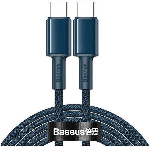 Кабель Baseus High Density Braided Fast Charging Cable USB Type-C - USB Type-C 5 A 1 м