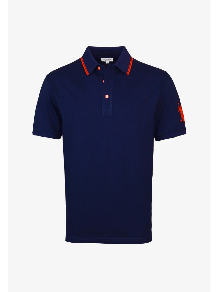 

Футболка мужская U.S. POLO Assn. US222P04A синяя 2XL, Синий, US222P04A