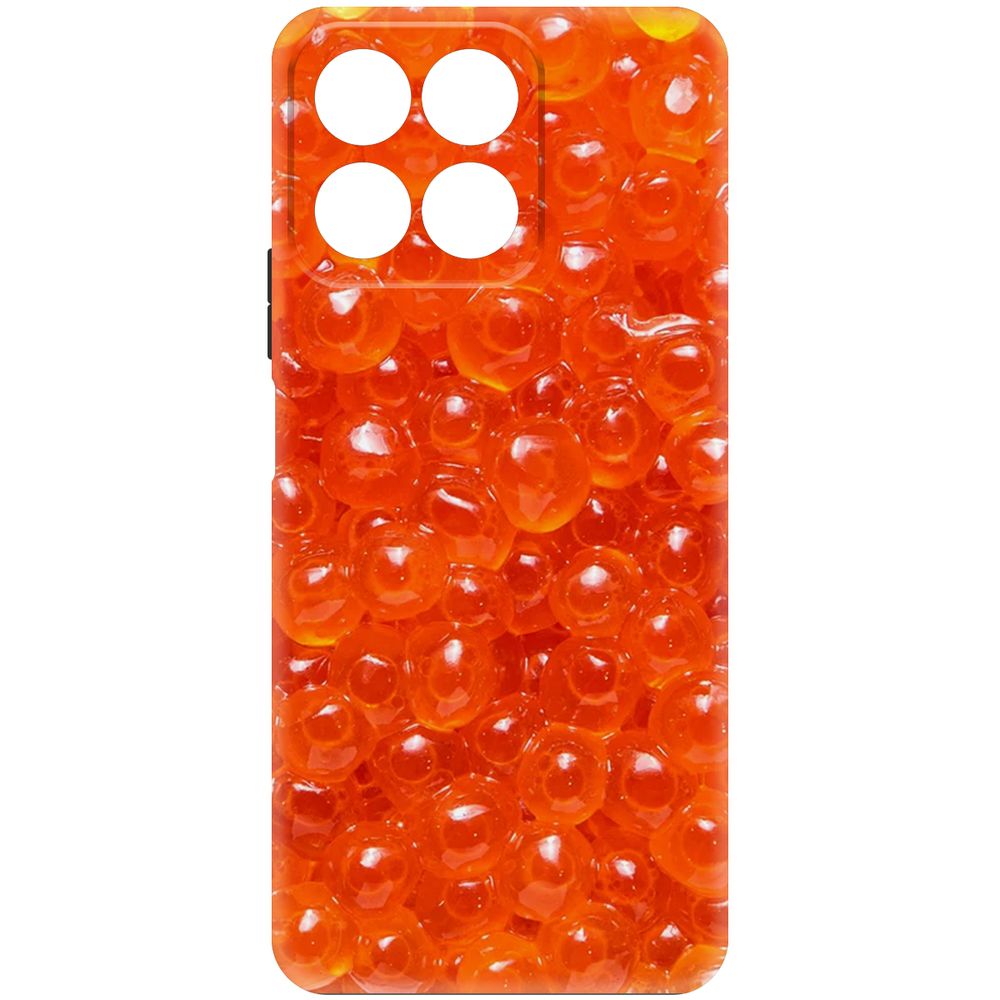 

Чехол-накладка Krutoff Soft Case Икра для Honor X7c черный