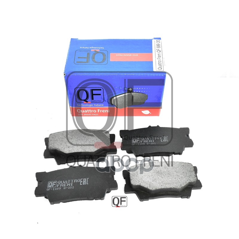

Тормозные колодки QUATTRO FRENI дисковые QF68900, QF68900