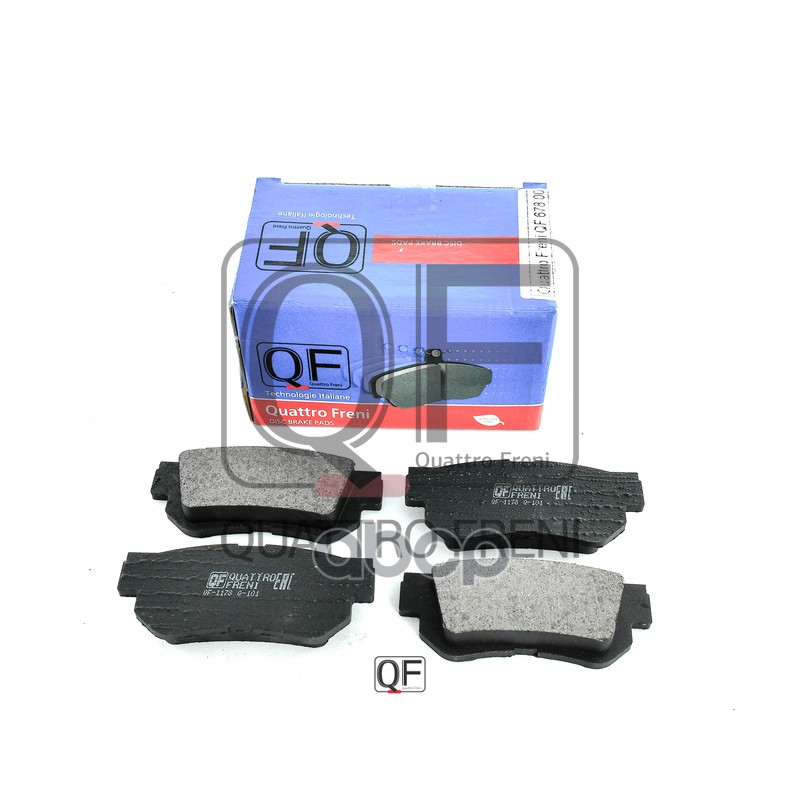 

Тормозные колодки QUATTRO FRENI дисковые QF67800, QF67800