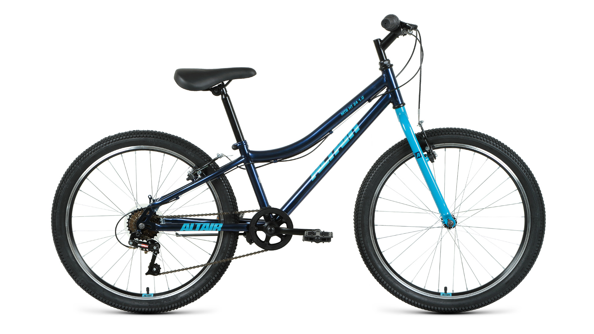 ALTAIR MTB HT 24 1.0 2020-2021, темно-синий/мятный