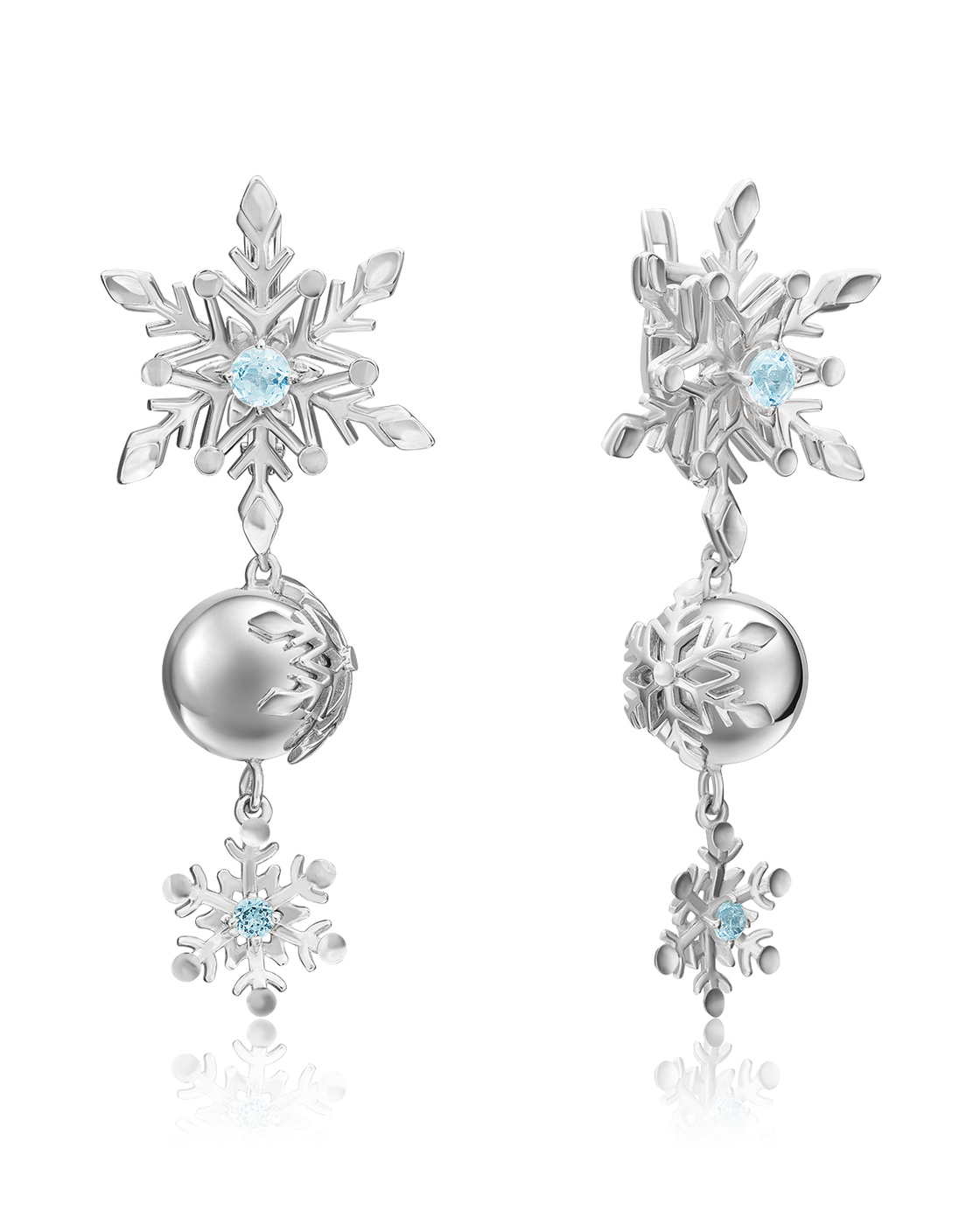 

Серьги из серебра с топазом PLATINA jewelry 02-4725-00-201-0200-68, 02-4725-00-201-0200-68