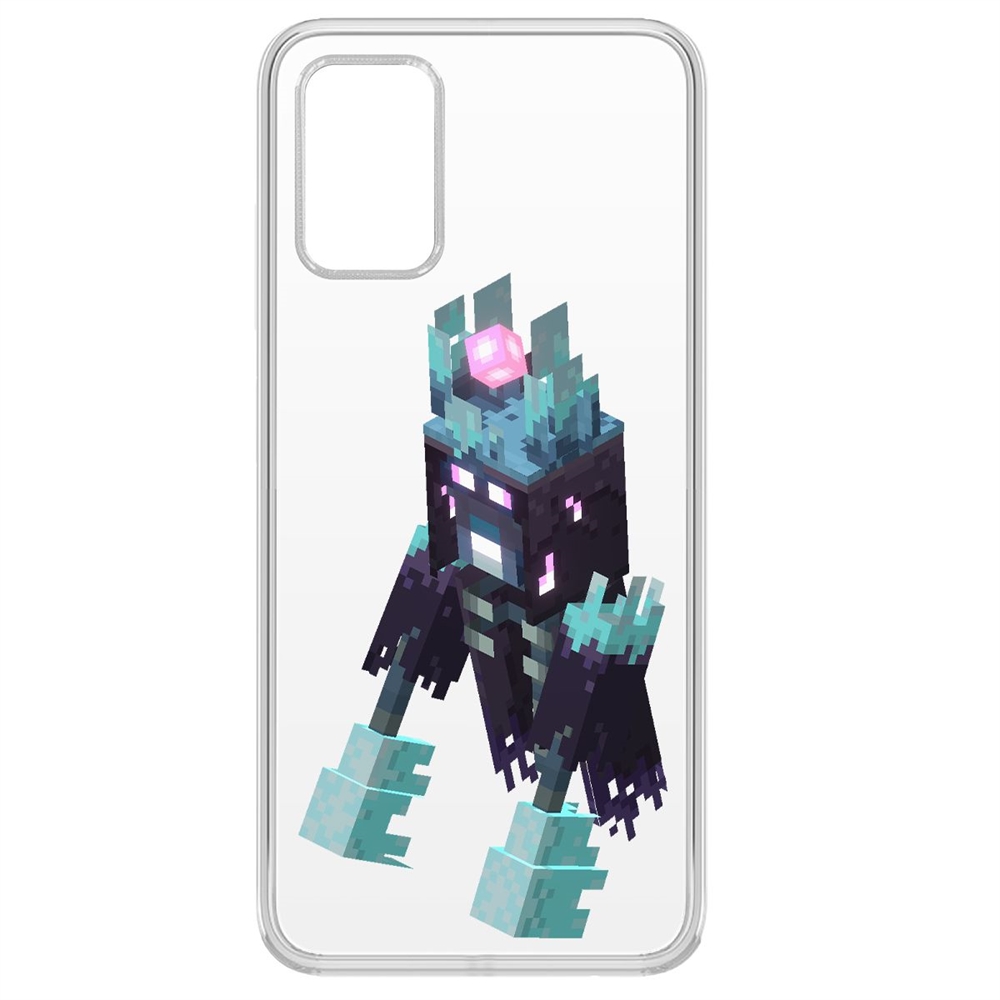 

Чехол-накладка Krutoff Clear Case Несчастный Призрак для Samsung Galaxy A03s (A037), Прозрачный