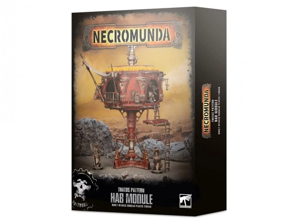 фото Миниатюра для игры games workshop warhammer necromunda thatos pattern hab module 300-91