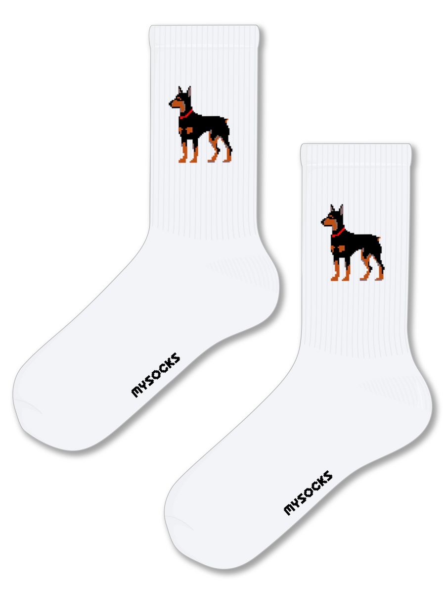 Носки унисекс MySocks sku52 белые 37-43