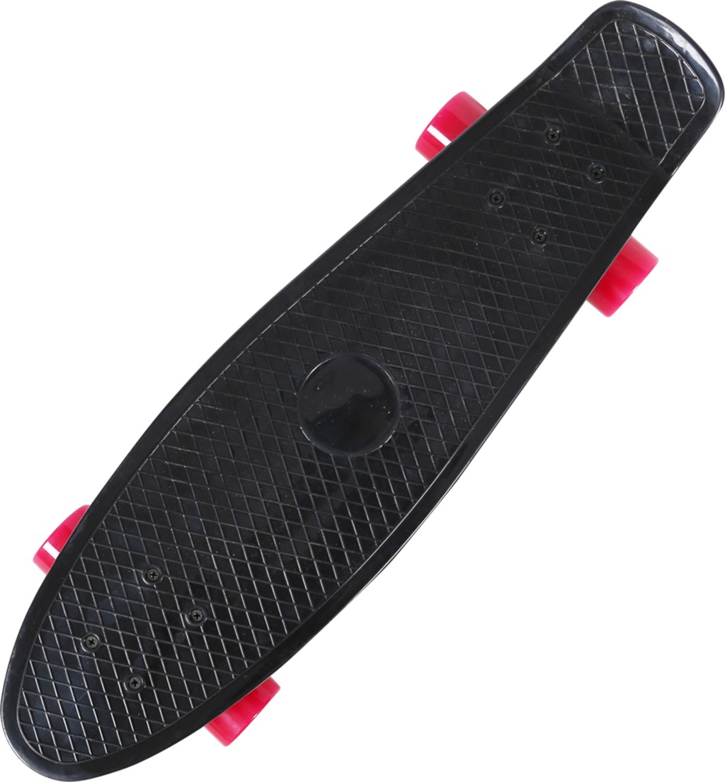 Скейтборд Actiwell SKA-02 67х18,5 см, черный