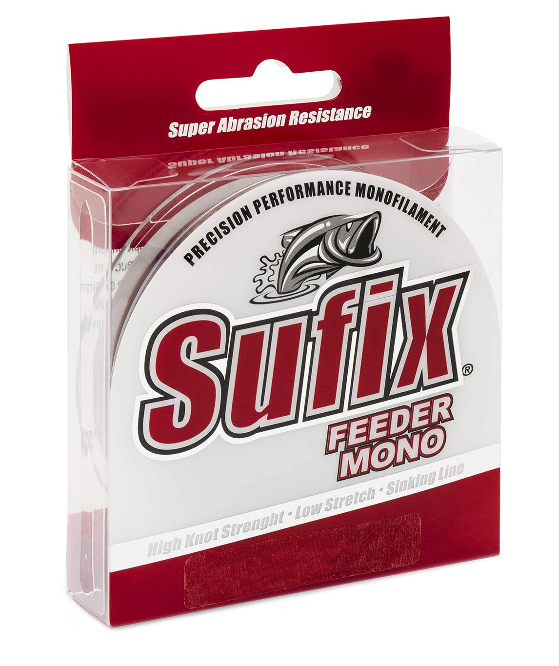 фото Леска монофильная sufix feeder mono 0,25 мм, 150 м, 5,4 кг, burgundy