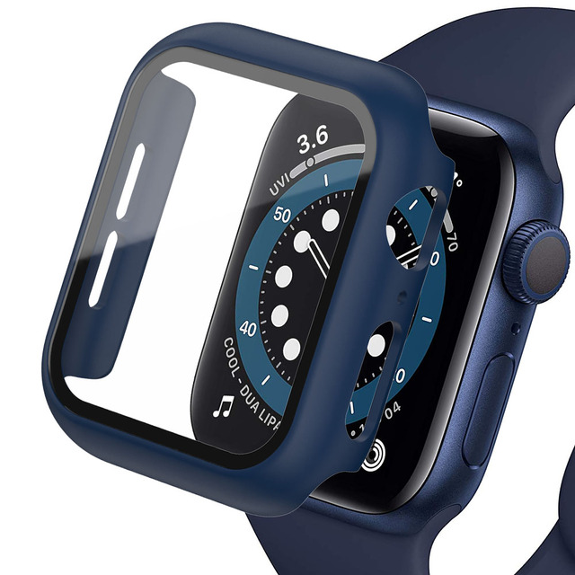 Стекло защитное pianel Apple Watch Midnight blue SE 44 MM 1690₽