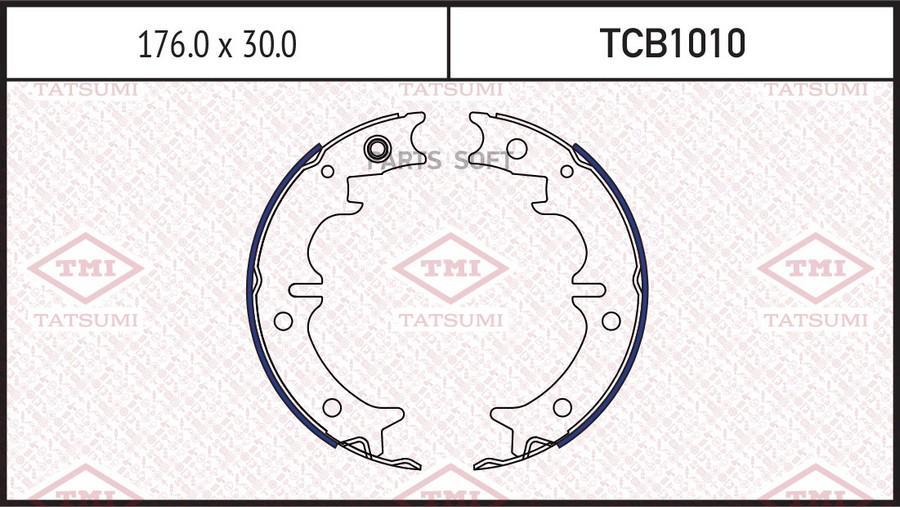 

Колодки барабанные TOYOTA Chaser/Cresta/Crown/Mark II 90> TCB1010