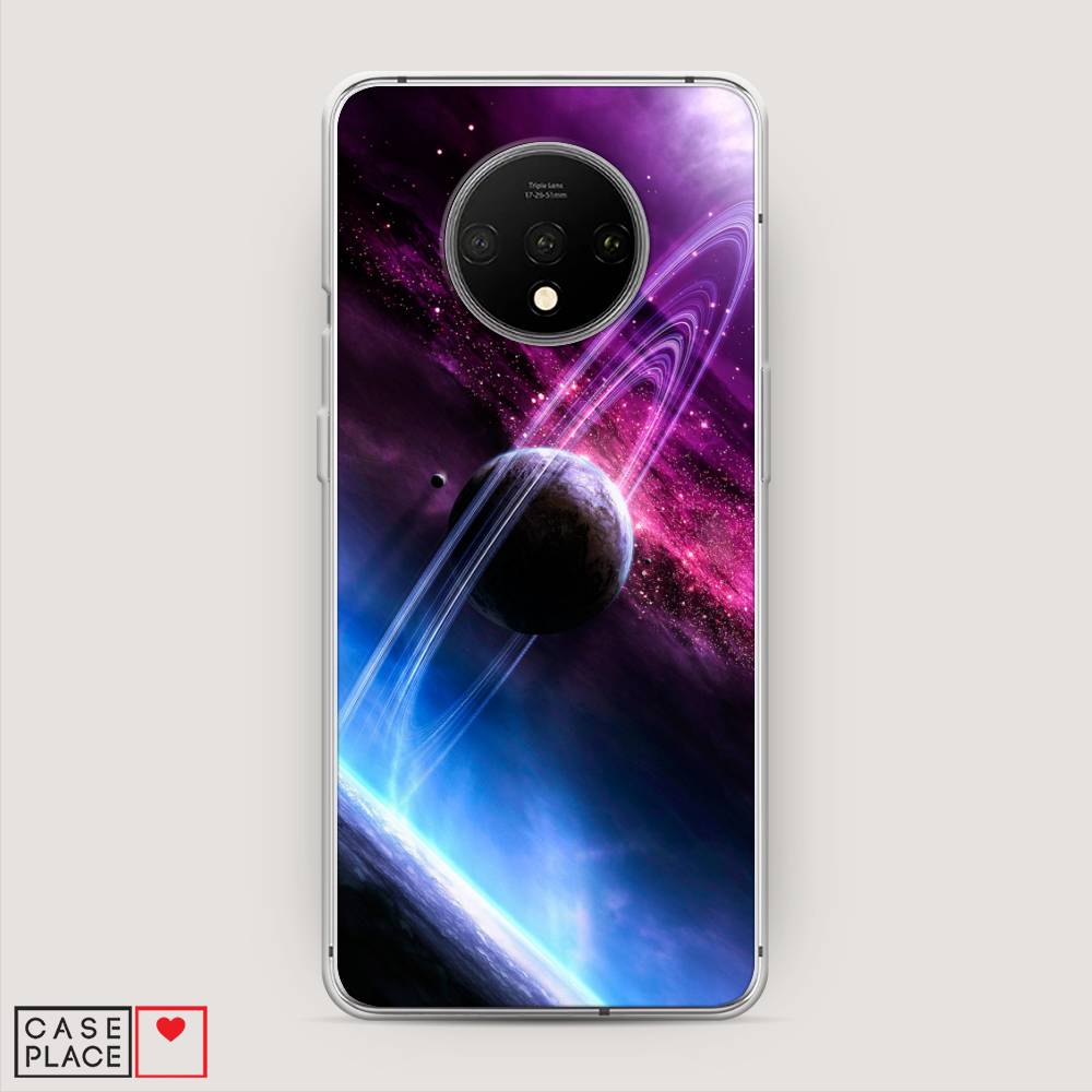

Чехол Awog на OnePlus 7T / ВанПлас 7T "Космос 17", Черный;фиолетовый, 150950-4