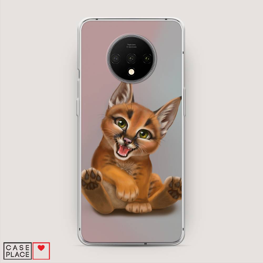 

Чехол Awog на OnePlus 7T / ВанПлас 7T "Малыш рыси", Оранжевый;серый, 150950-1