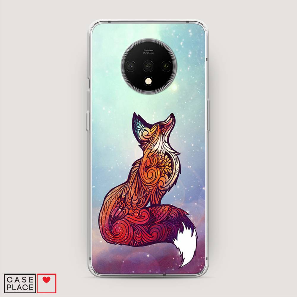 

Чехол Awog на OnePlus 7T / ВанПлас 7T "Лиса 1", Голубой;фиолетовый, 150950-1