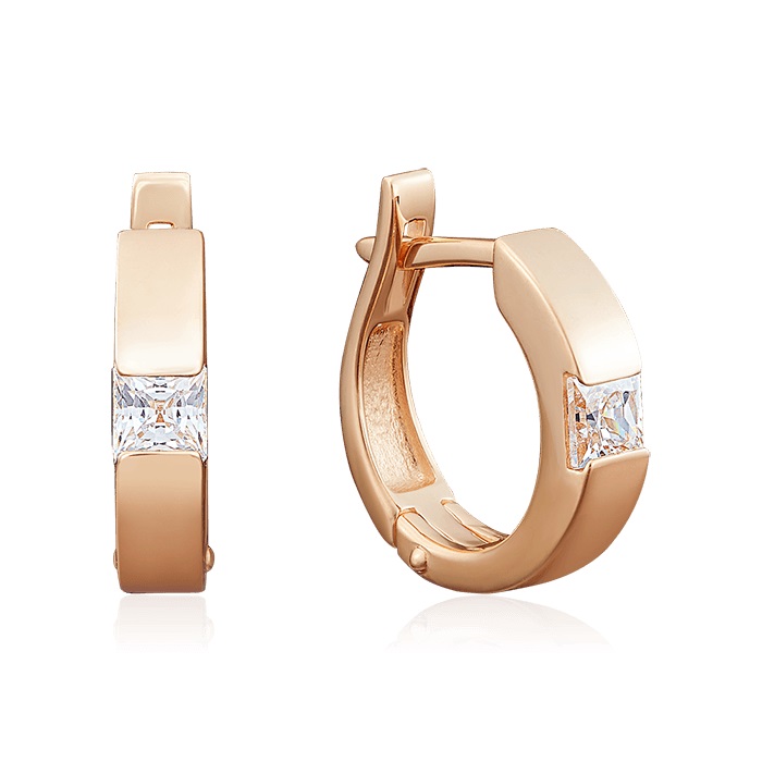 

Серьги из красного золота с бриллиантом PLATINA jewelry 02-3935-00-101-1110-30, 02-3935-00-101-1110-30