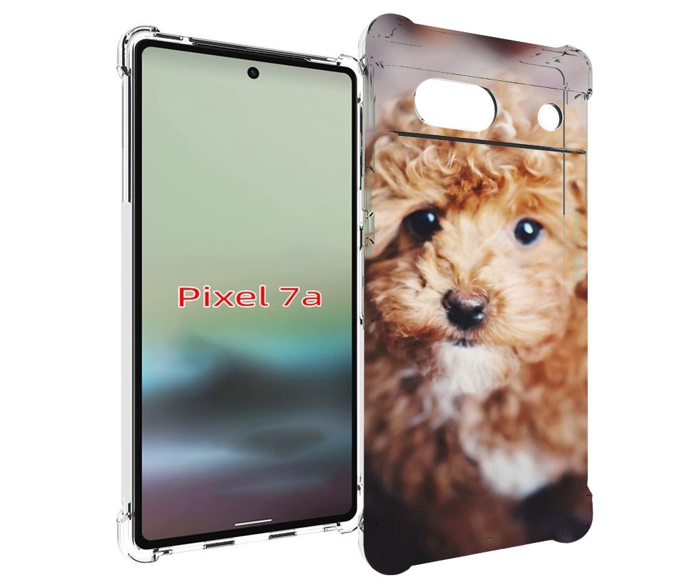 

Чехол MyPads пудель для Google Pixel 7A, Tocco