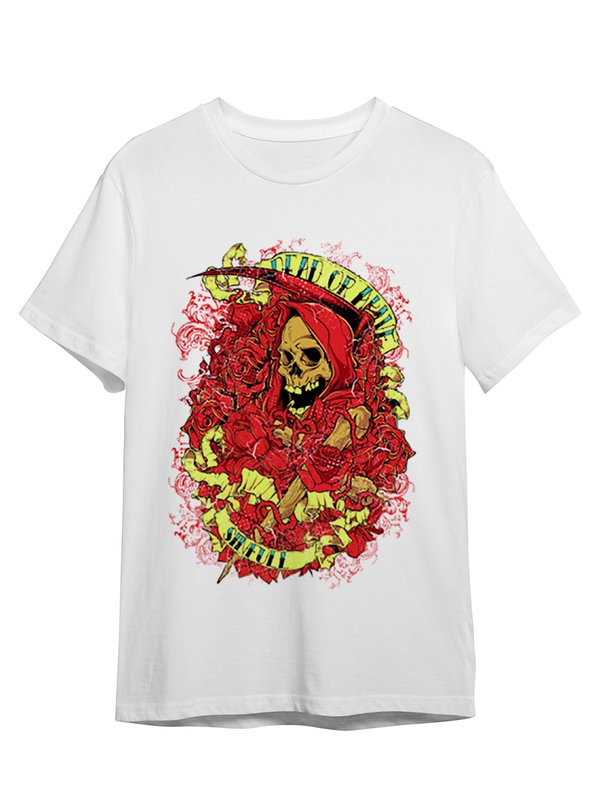 

Футболка унисекс СувенирShop Абстракция Dead or alive / Череп / Skull 69 белая 2XL (52-54), Белый, Абстракция "Dead or alive / Череп / Skull" 69