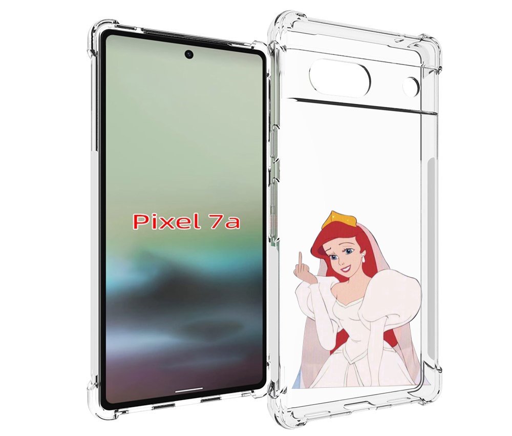 

Чехол MyPads принцесса-Русалочка-Ариель женский для Google Pixel 7A, Tocco