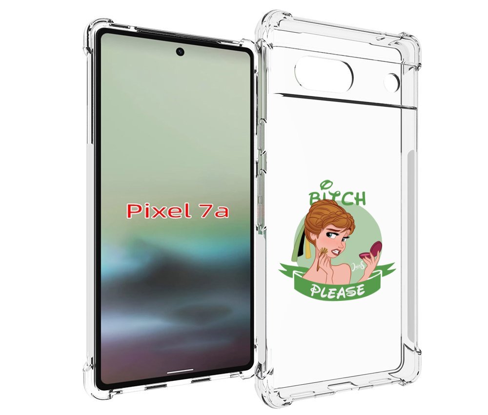 Чехол MyPads принцесса-Анна женский для Google Pixel 7A