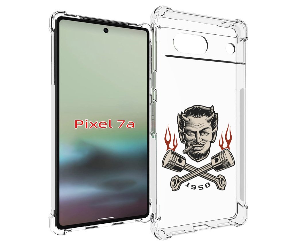 

Чехол MyPads поршни-горят для Google Pixel 7A, Tocco