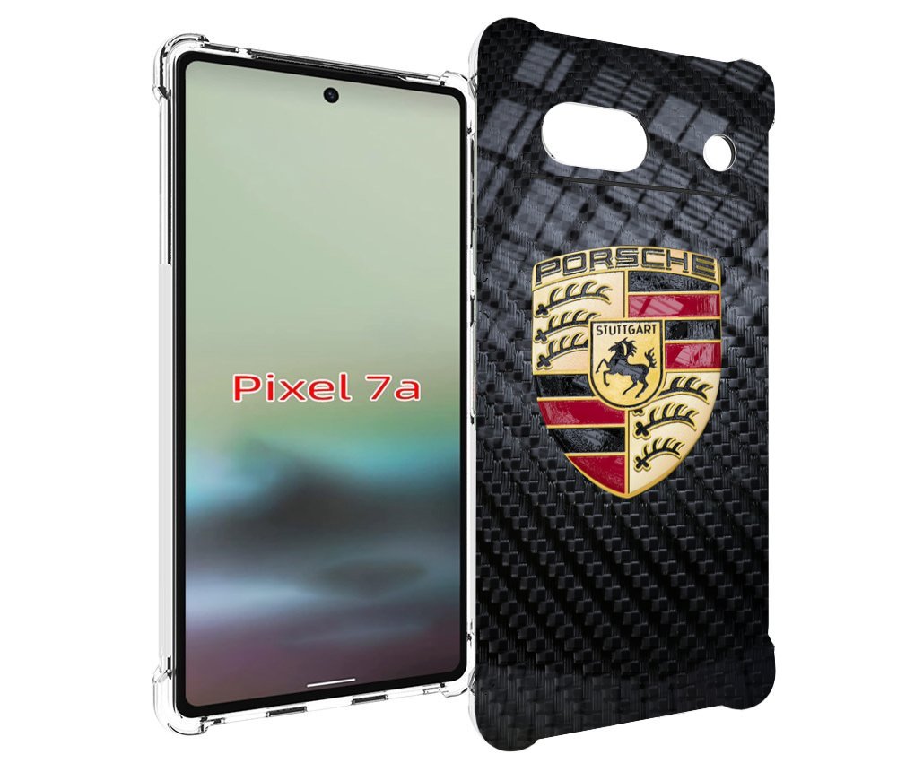 

Чехол MyPads порше porsche 3 мужской для Google Pixel 7A, Tocco