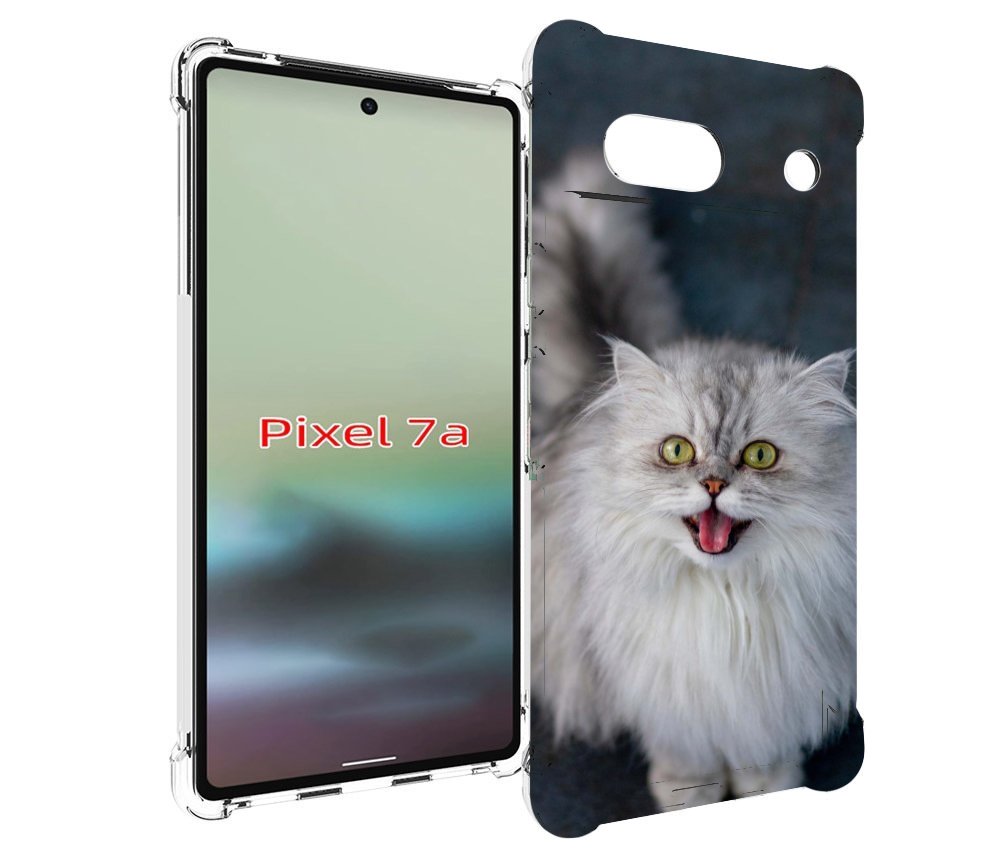 

Чехол MyPads порода кошки британская длинная для Google Pixel 7A, Tocco