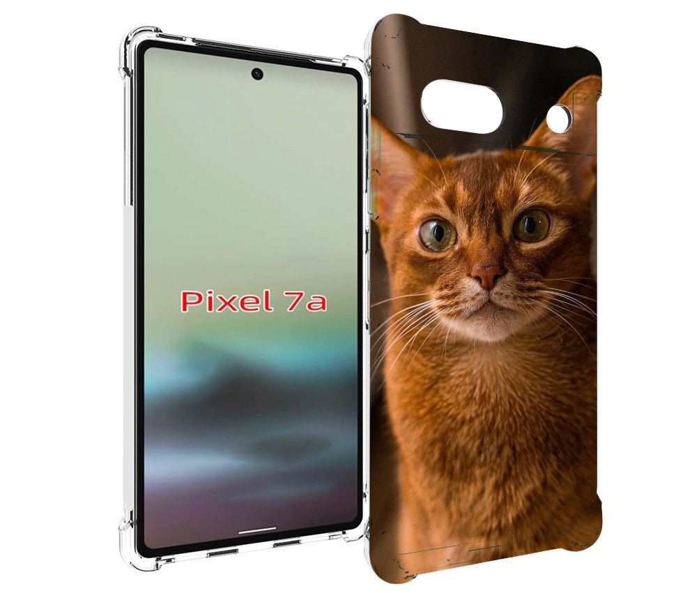 

Чехол MyPads порода кошки абисинская для Google Pixel 7A, Tocco
