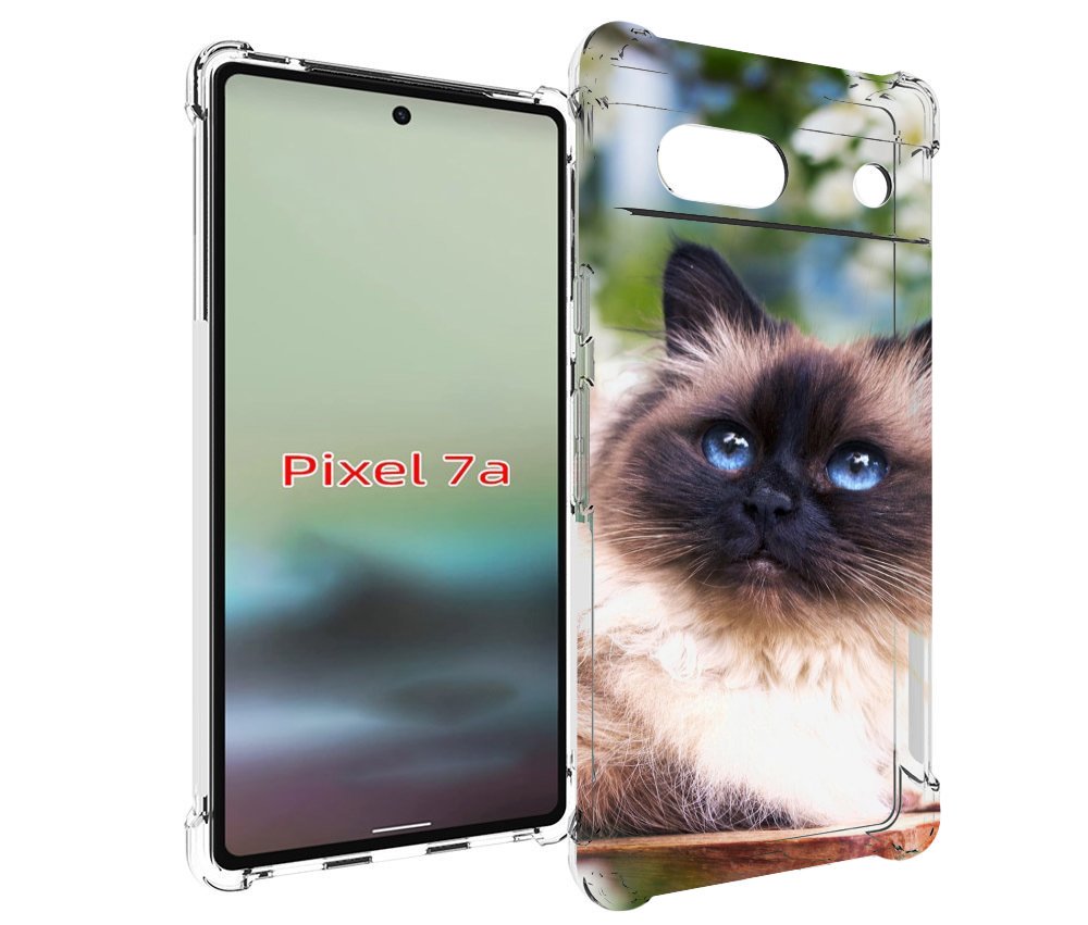 

Чехол MyPads порода кошка Бирман для Google Pixel 7A, Tocco