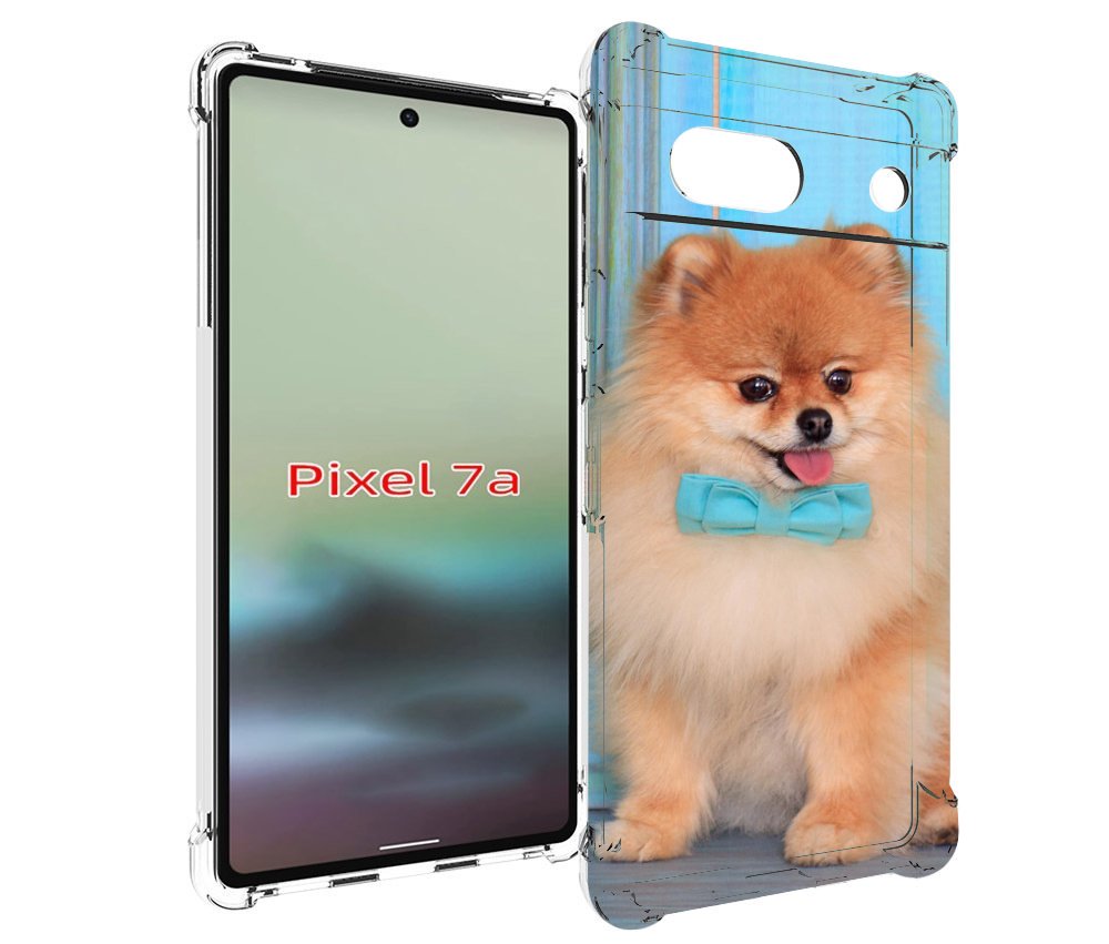 

Чехол MyPads померанский шпиц для Google Pixel 7A, Tocco