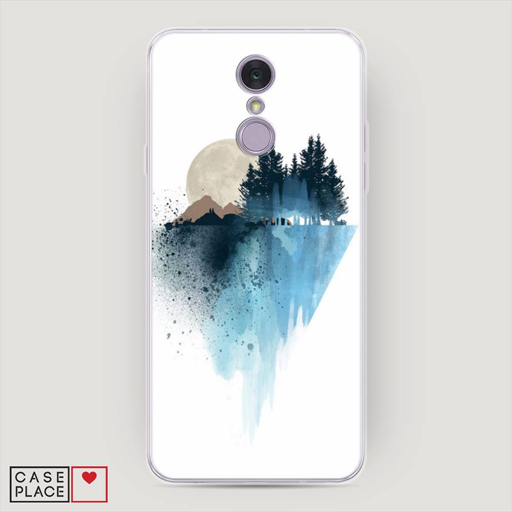

Чехол Awog на LG Q7 (Plus, Alpha) "Горы 5", Голубой, 83550-4