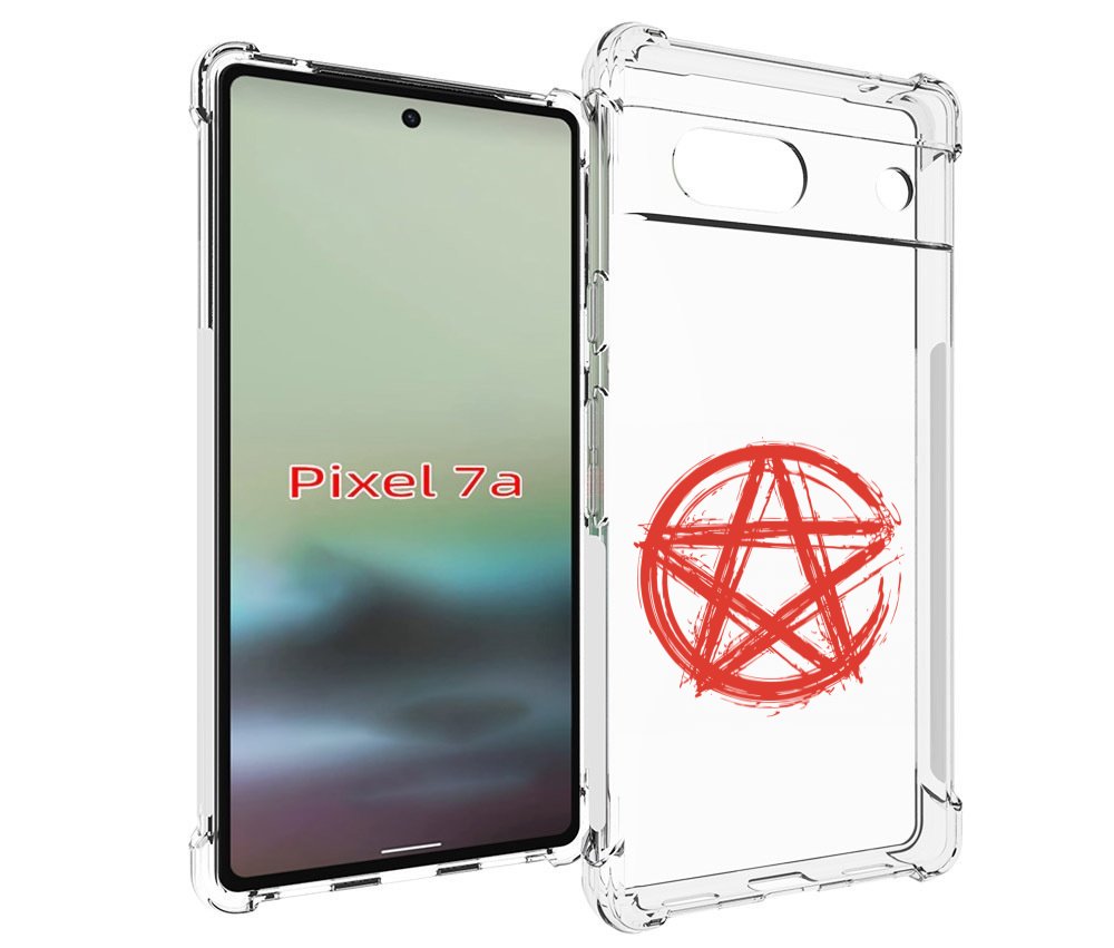 

Чехол MyPads пентаграмма для Google Pixel 7A, Tocco