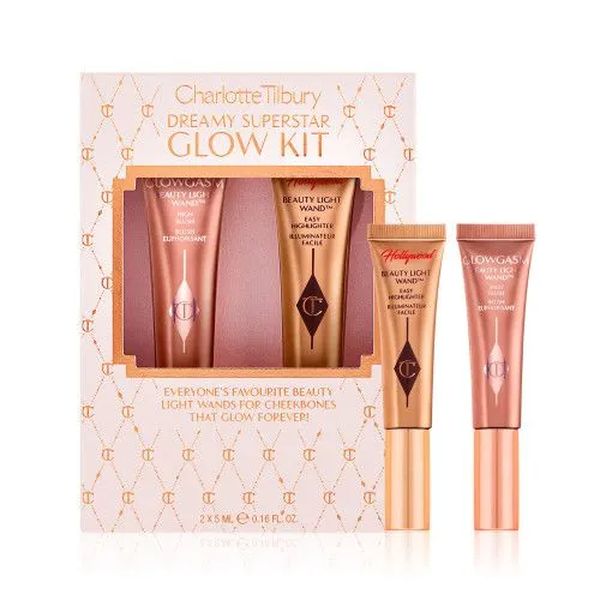 Подарочный набор хайлайтеров Charlotte Tilbury Dreamy Superstar Glow Kit 2 x 5 мл