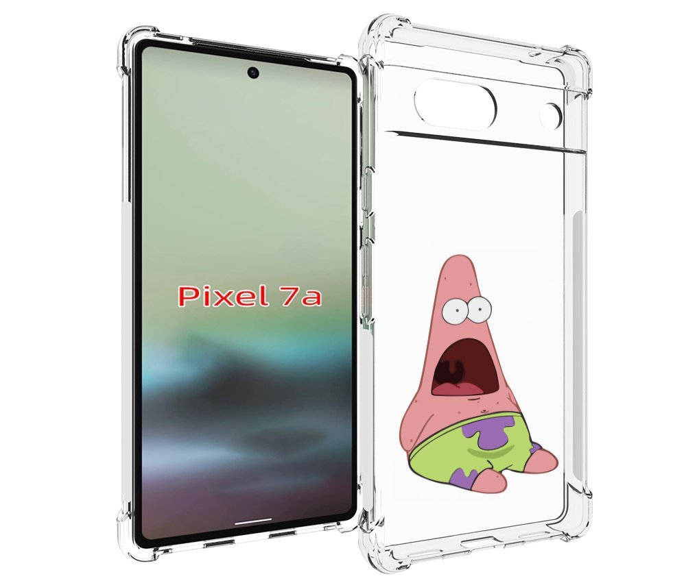 

Чехол MyPads патрик-в-шоке детский для Google Pixel 7A, Tocco
