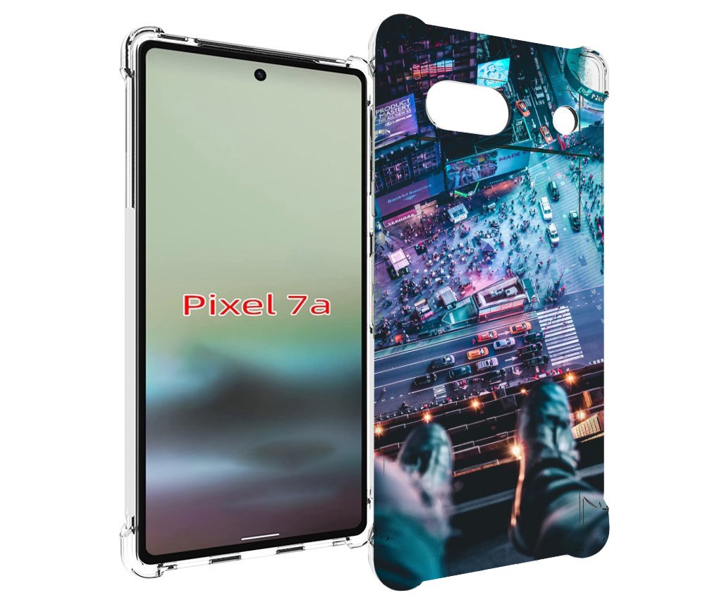 

Чехол MyPads парень на крыше для Google Pixel 7A, Tocco