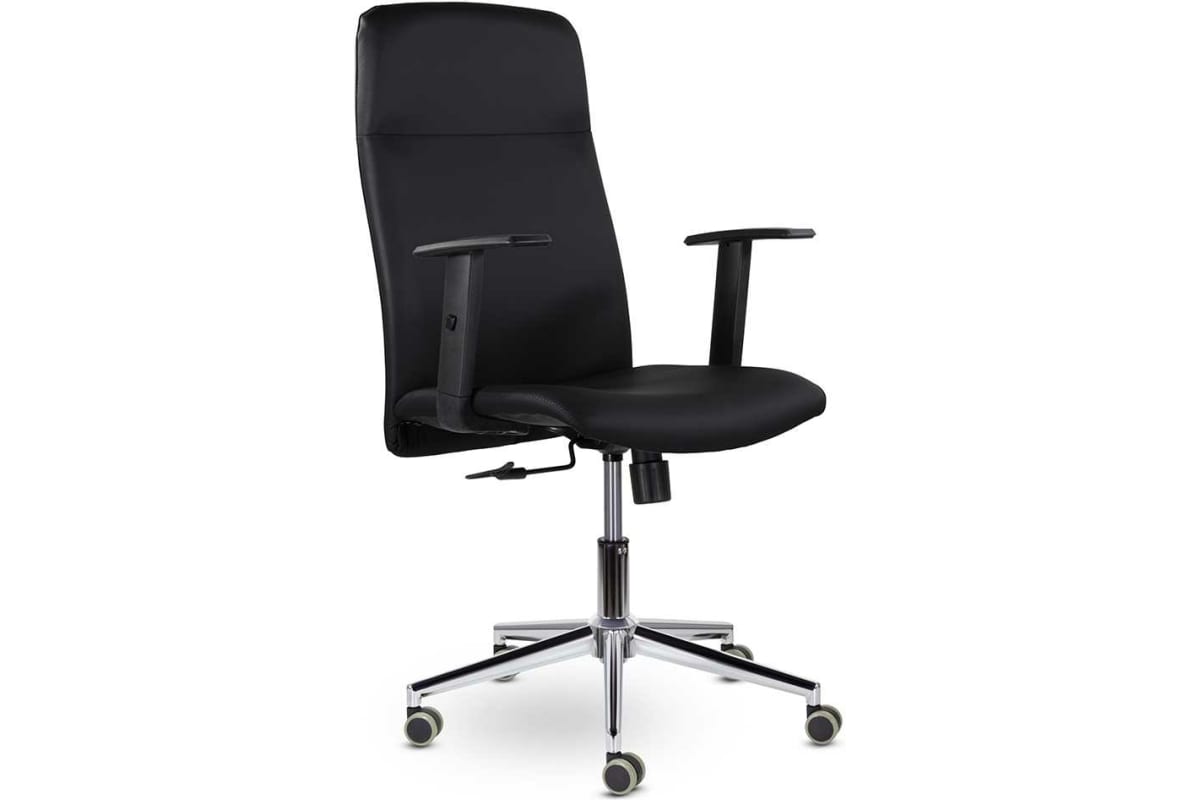 

UTFC Кресло М-903 Софт хром Ср S-0401 черный ИКЯСофт43