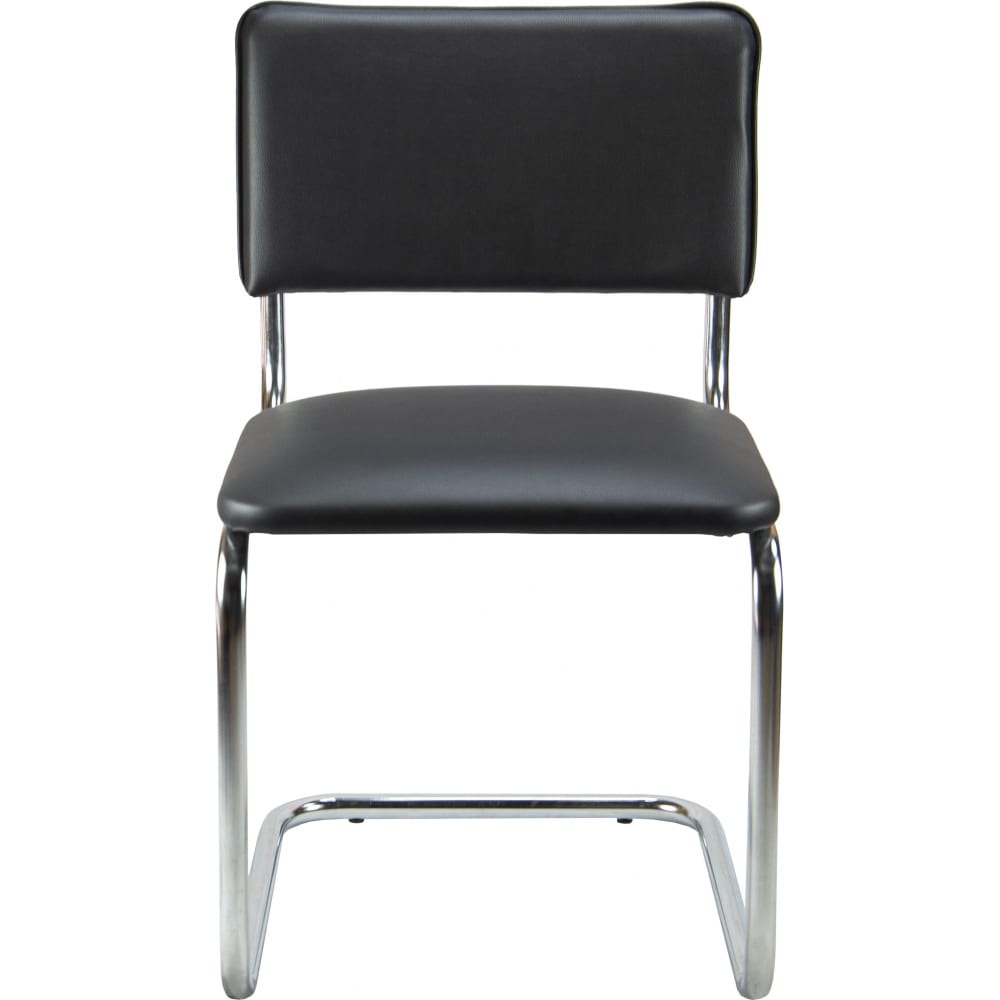 

RIVA Chair Стул Сильвия хром кож/зам черный УЧ-00001764