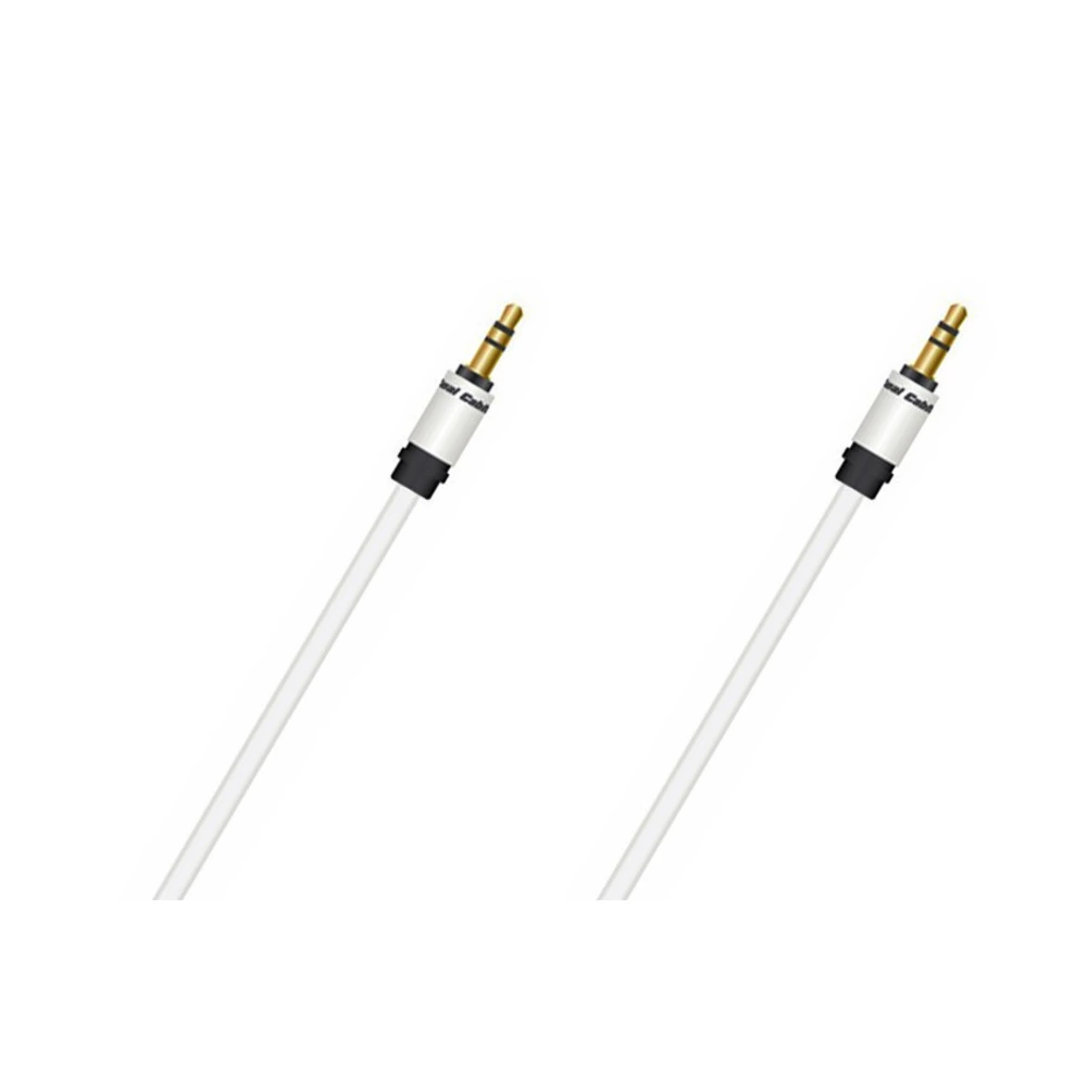 

Переходник Real Cable Mini Jack 3.5 mm 3 pin - Mini Jack 3.5 mm 3 pin JACK-1 белый, JACK-1